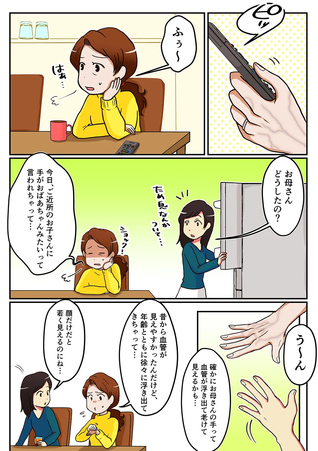 ハンドベイン漫画1